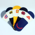 The heel is non-slip with silicone Comfortable soft fabric Bulk customization of men's cartoon socks